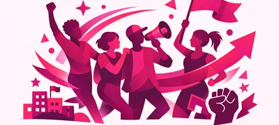 Washington State LGBTQ+ Youth Council promotional graphic on a pink background, calling on 2SLGBTQIA+ youth ages 14–25 to apply before March 31st.