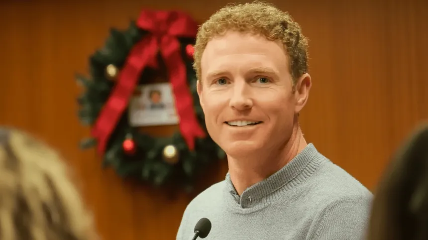 Jim Quigg, recently appointed to Newcastle City Council's Position 4, known for his leadership and dedication to community events like the Newcastle Christmas Tree Lighting.