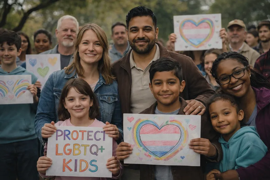 Two ballot initiatives funded by an out-of-state millionaire would force schools to out LGBTQ+ youth and subject girls as young as 11 to invasive exams, and Washington families are pushing back.