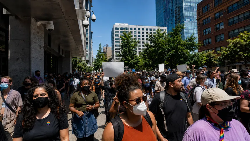 A new investigation reveals that Amazon, Facebook, ICE, and the FBI are members of Seattle Shield, a police-run network monitoring protests and sharing suspicious activity reports with hundreds of government and private-sector recipients.